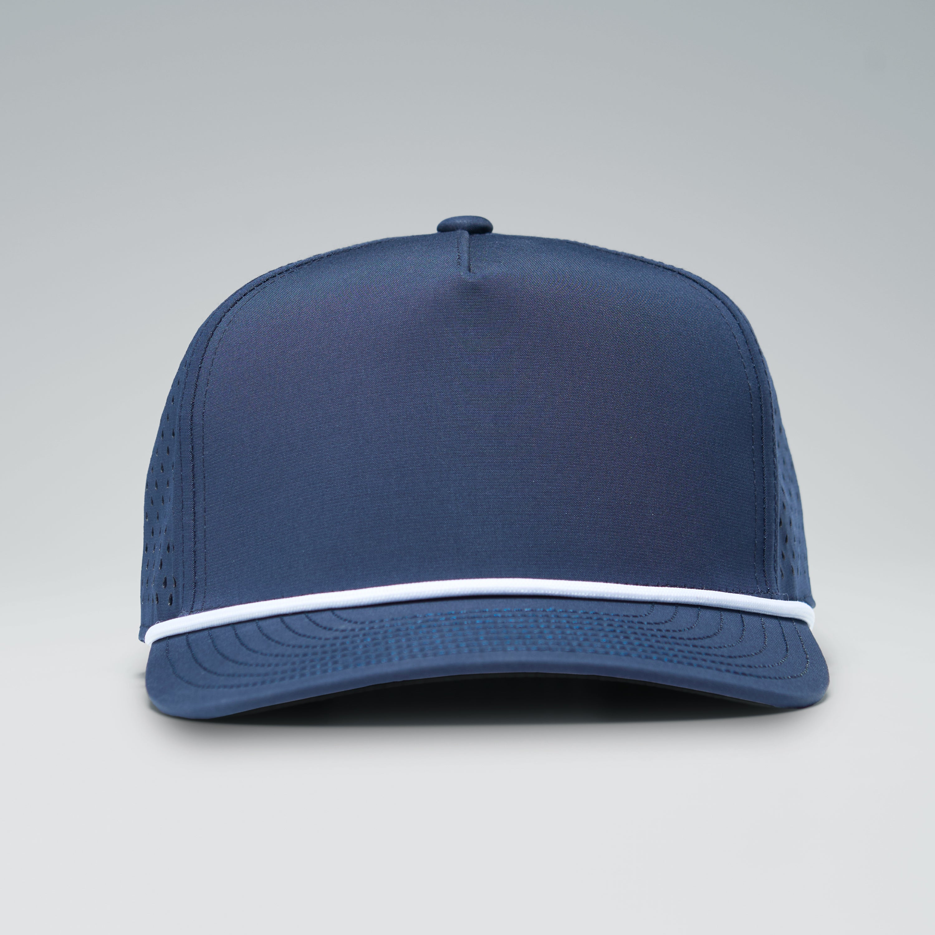 NAVY WITH WHITE ROPE BREAKAWAY SNAPBACK