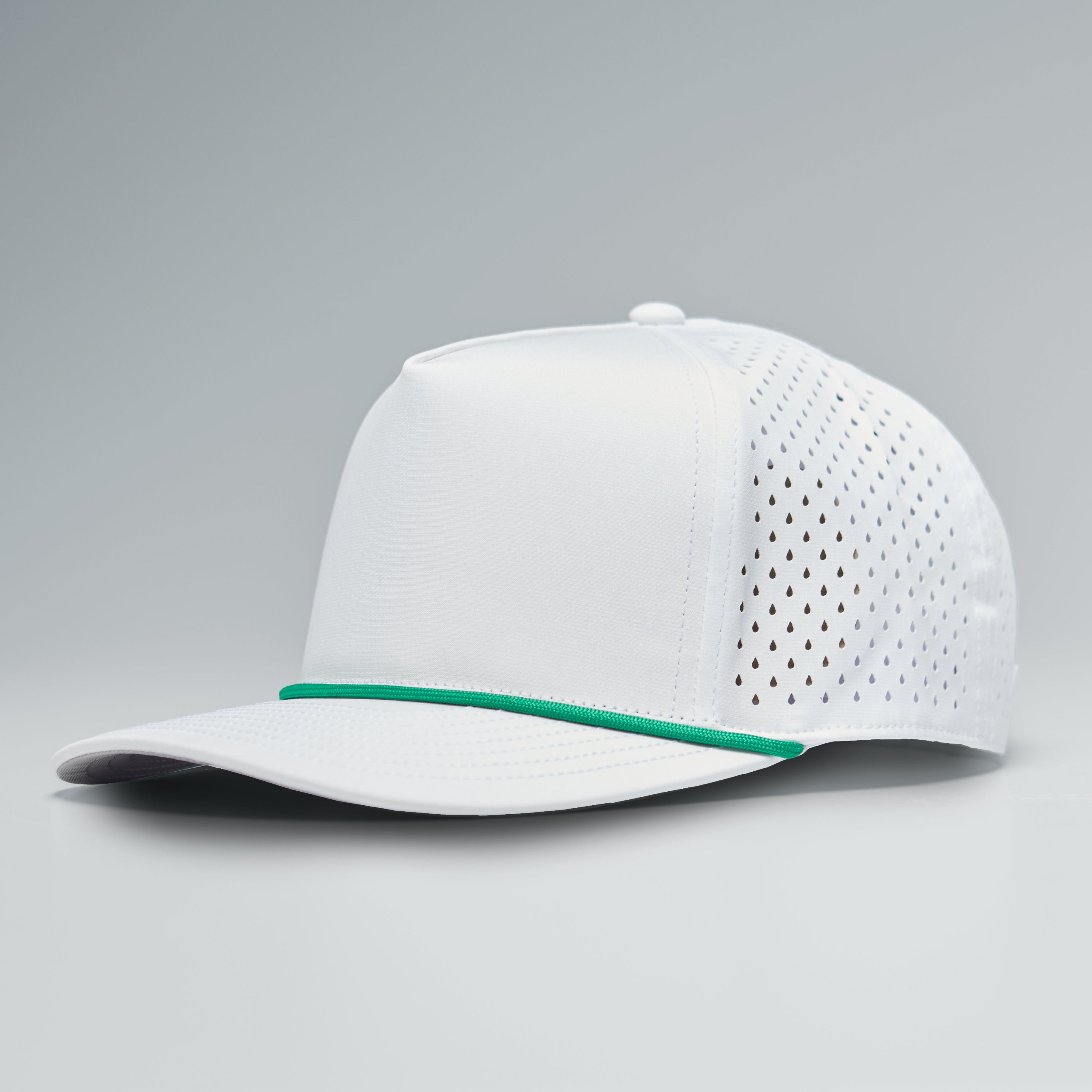 WHITE WITH KELLY ROPE BREAKAWAY SNAPBACK