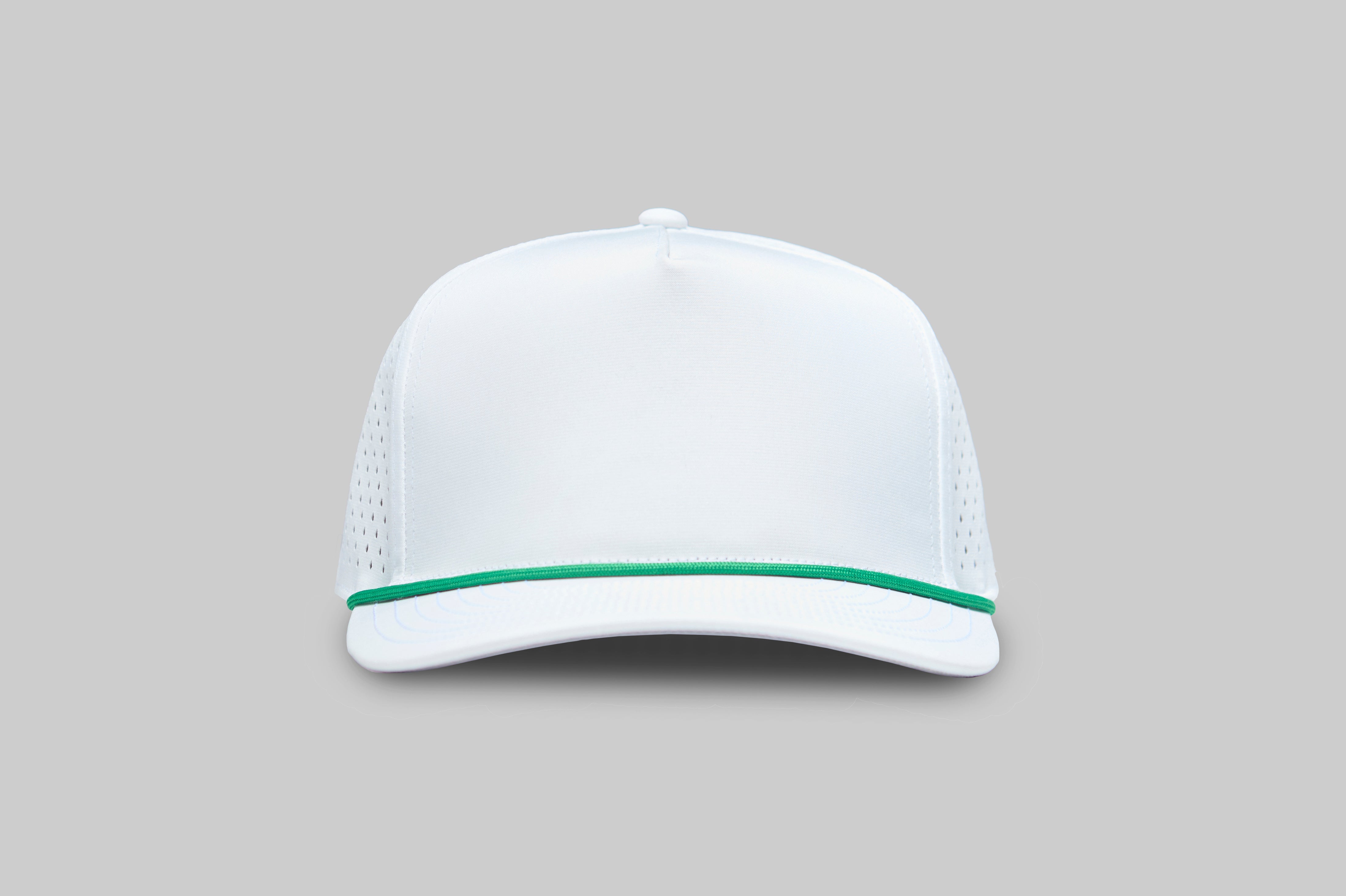 BREAKAWAY WHITE GREEN ROPE SNAPBACK