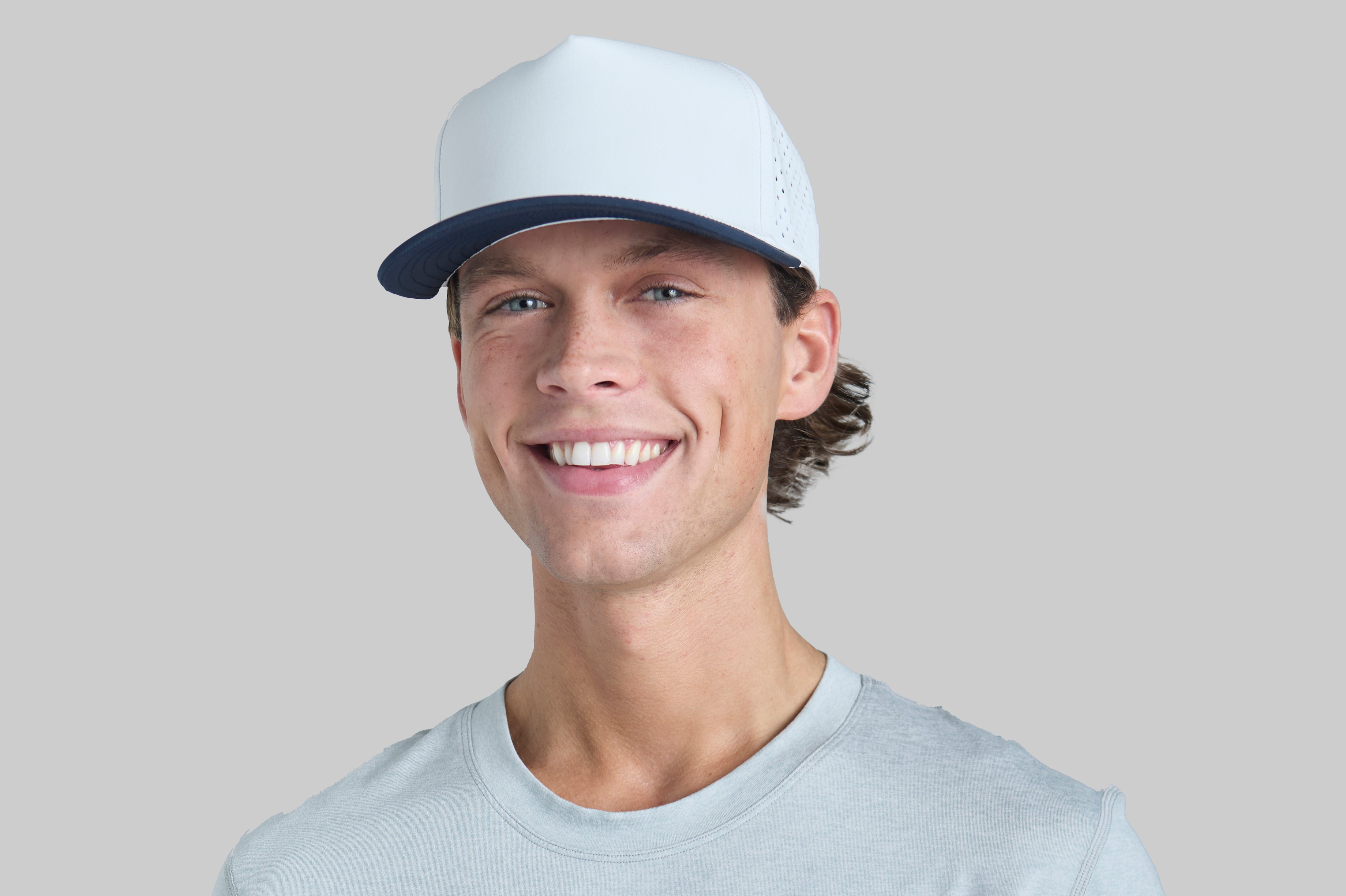 BREAKAWAY WHITE NAVY LID SNAPBACK