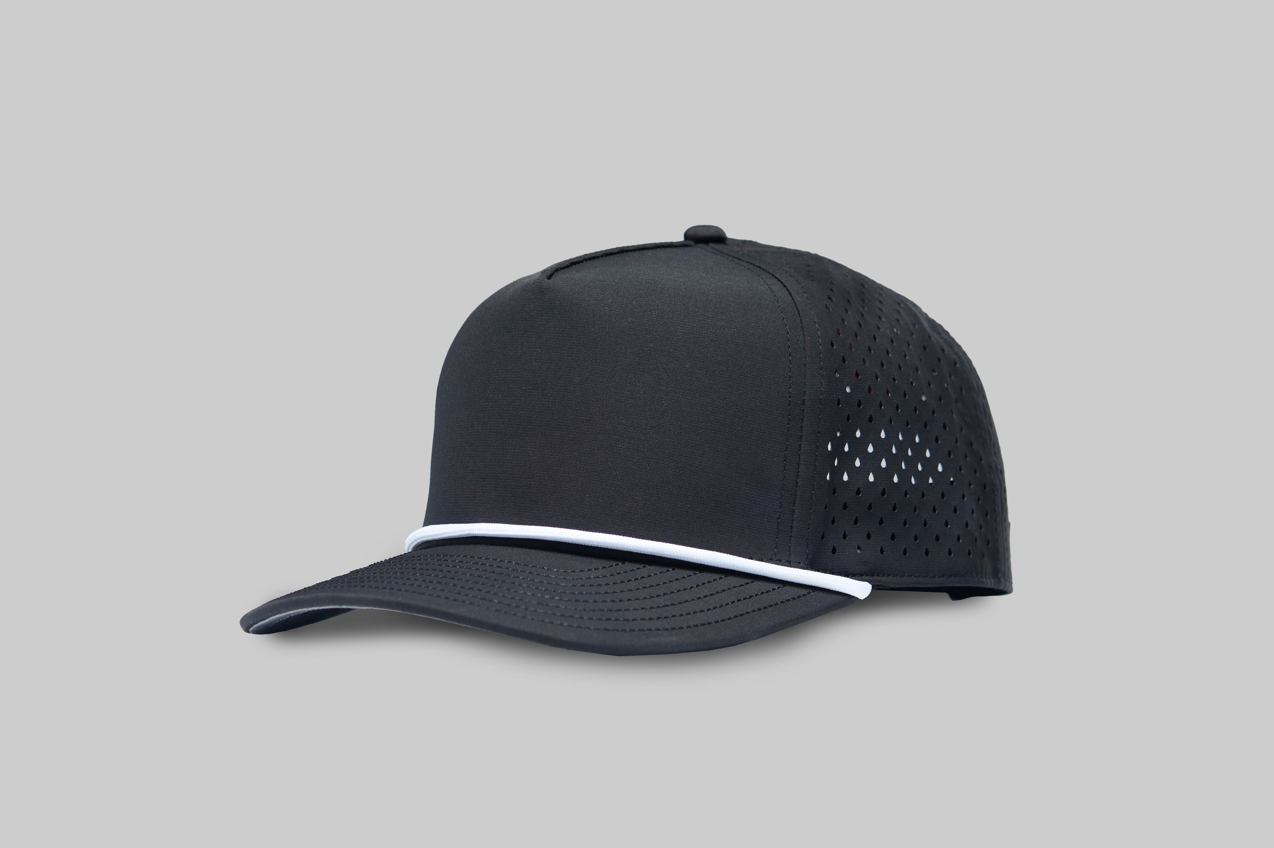 BREAKAWAY BLACK WHITE ROPE SNAPBACK