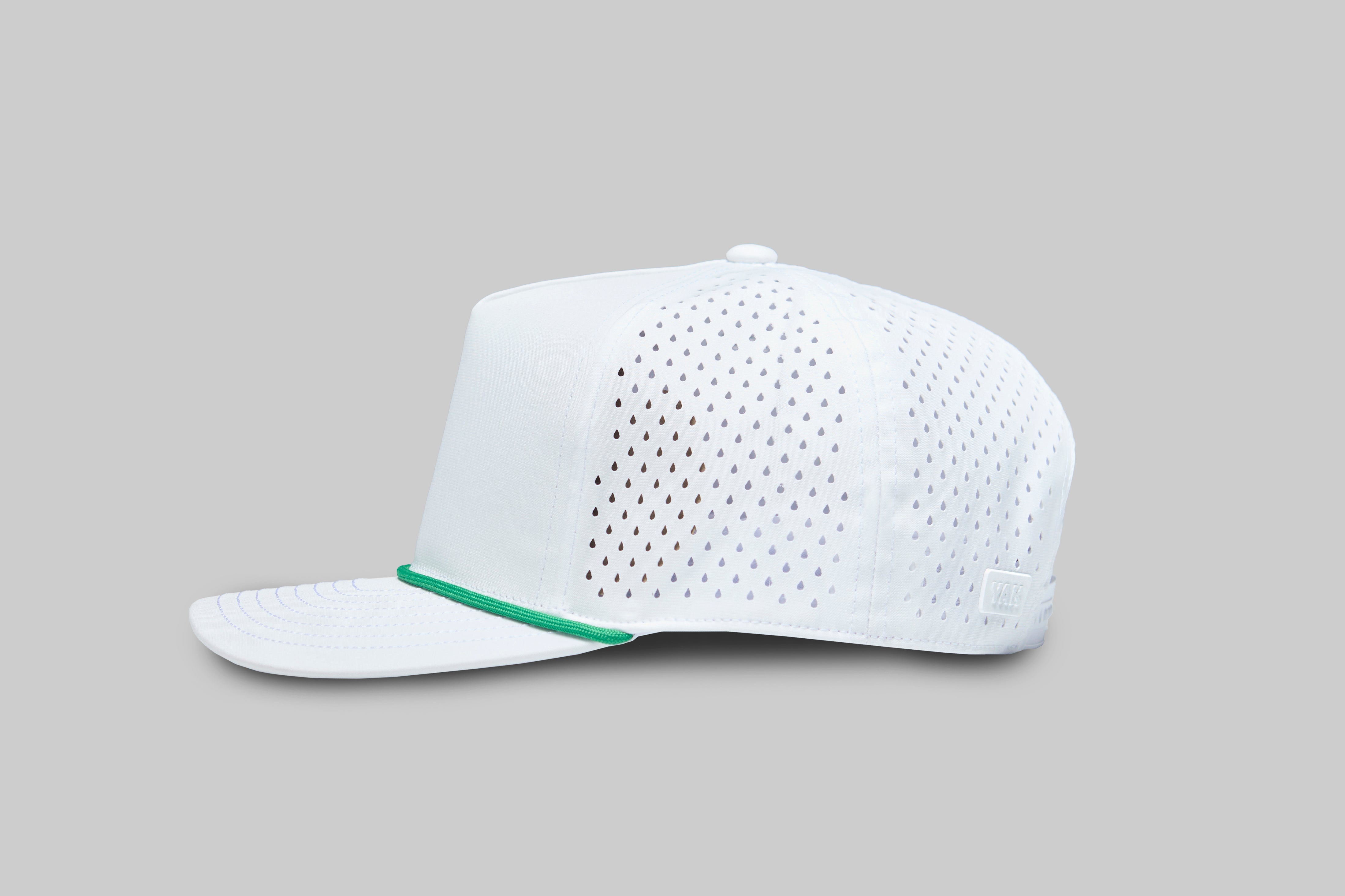 BREAKAWAY WHITE GREEN ROPE SNAPBACK