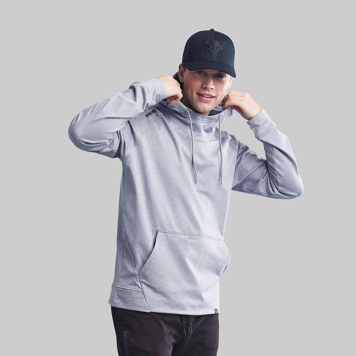 LIGHT GREY PLAYMAKER HOODIE