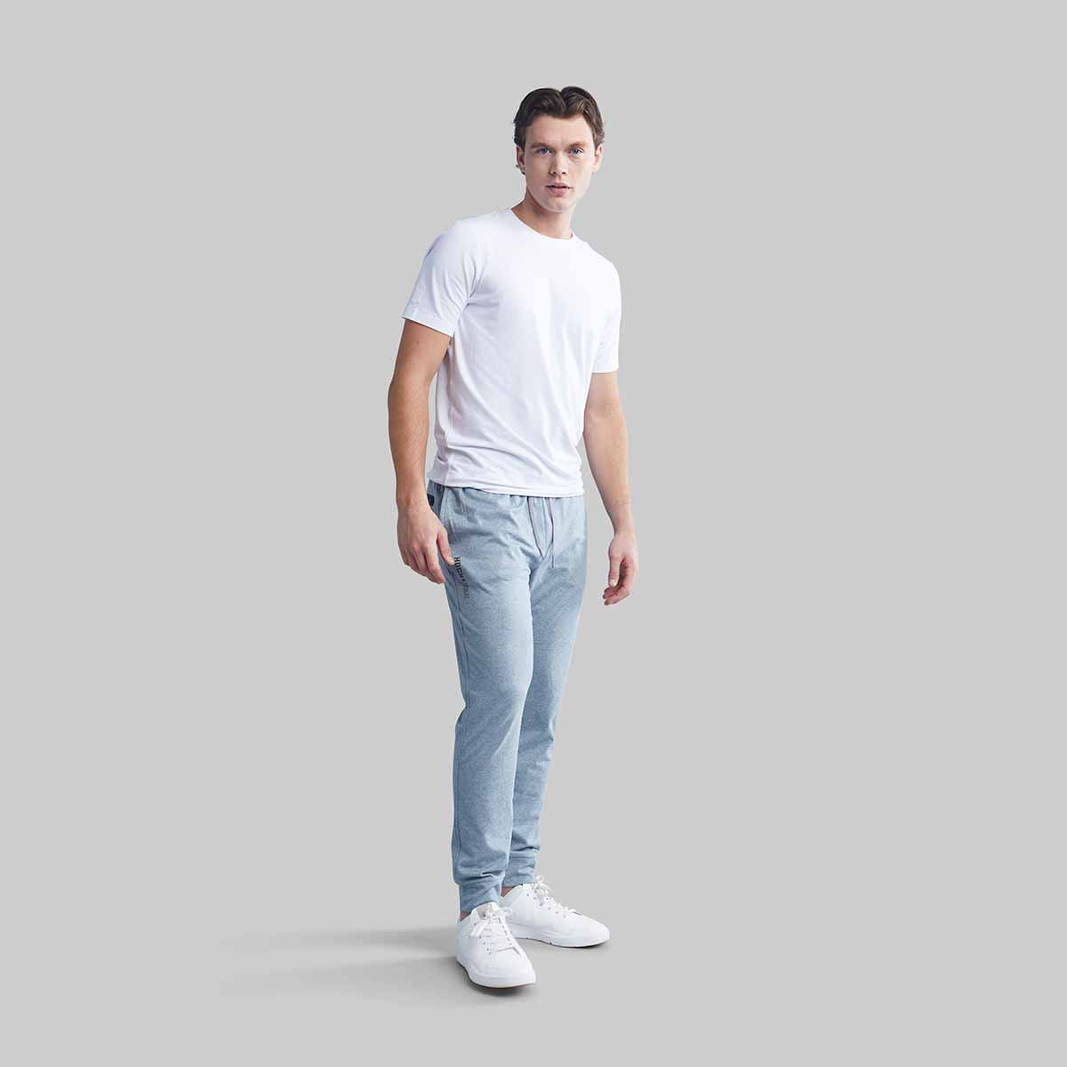 YOUTH GREY PERFORMANCE FLEECE JOGGERS