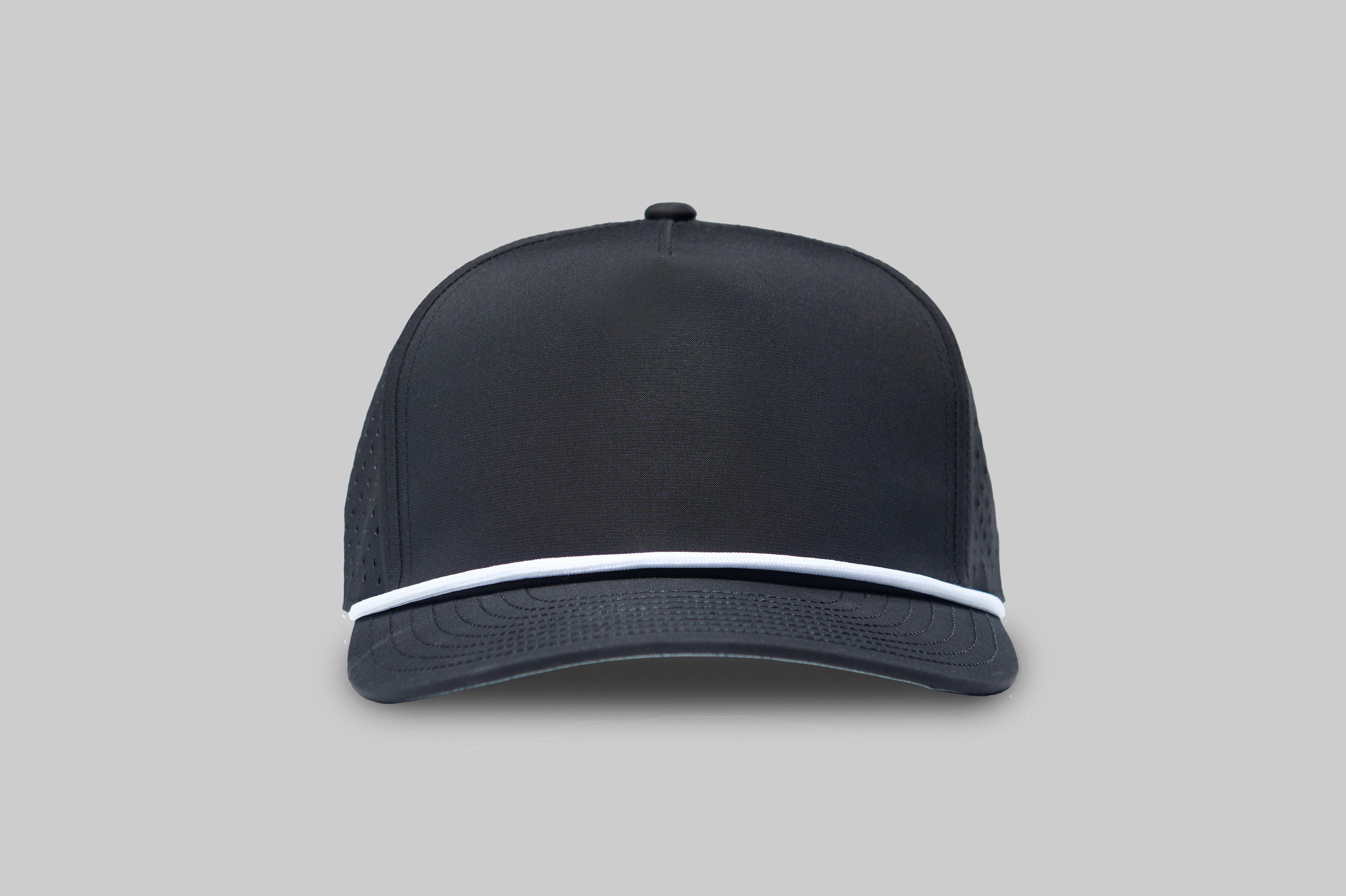 BREAKAWAY BLACK WHITE ROPE SNAPBACK