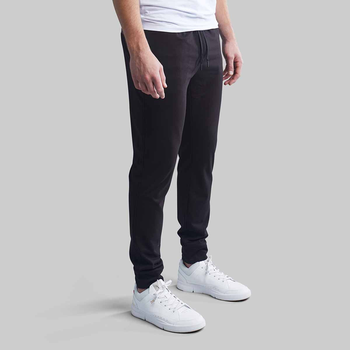 PERFORMANCE FLEECE JOGGERS (BLACK)