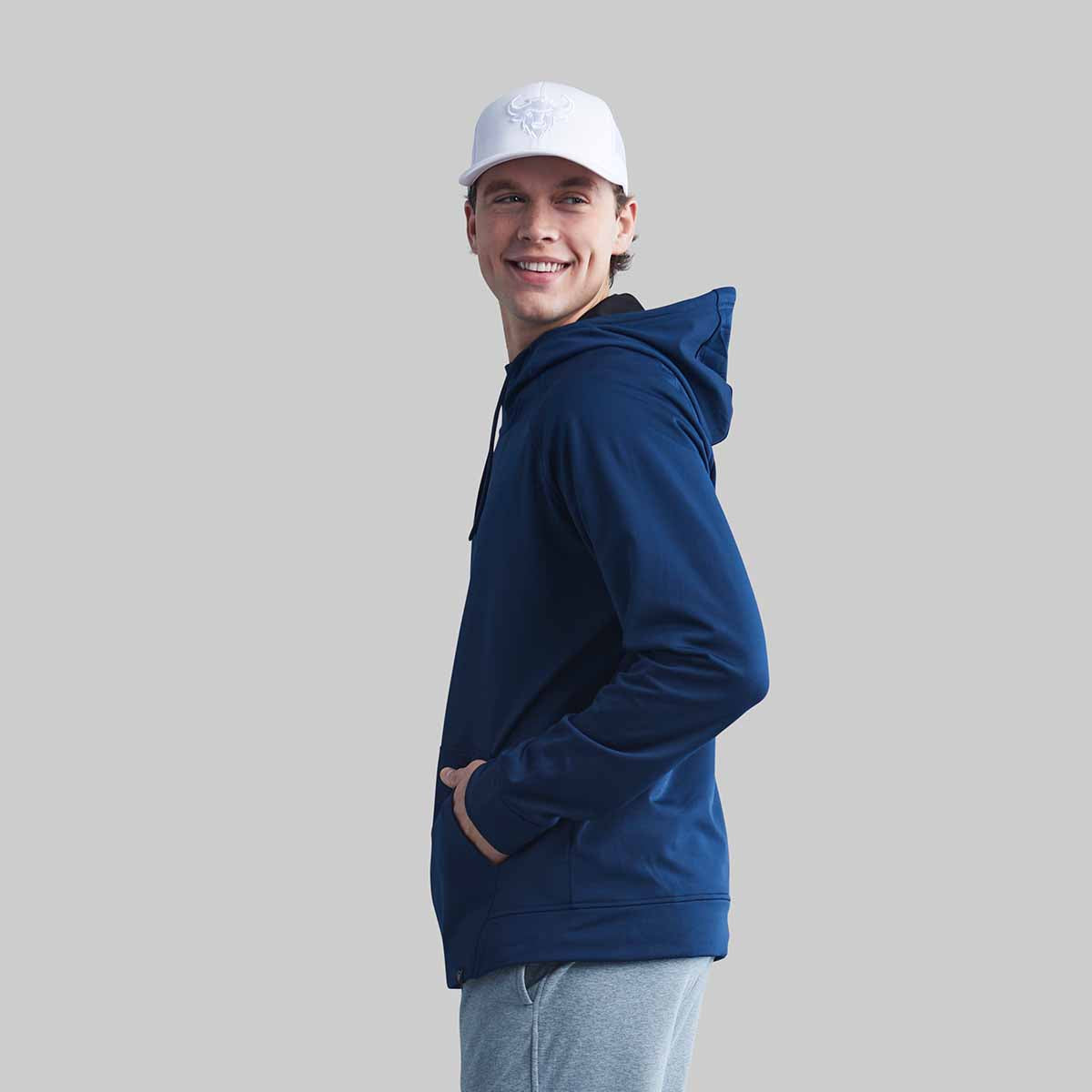 PLAYMAKER HOODIE - NAVY