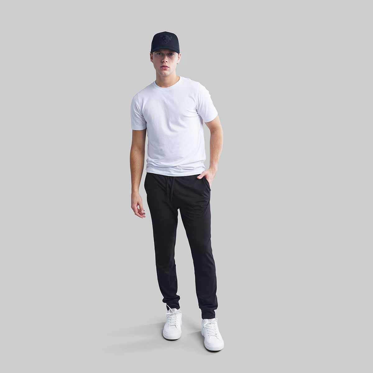 PERFORMANCE FLEECE JOGGERS (BLACK)