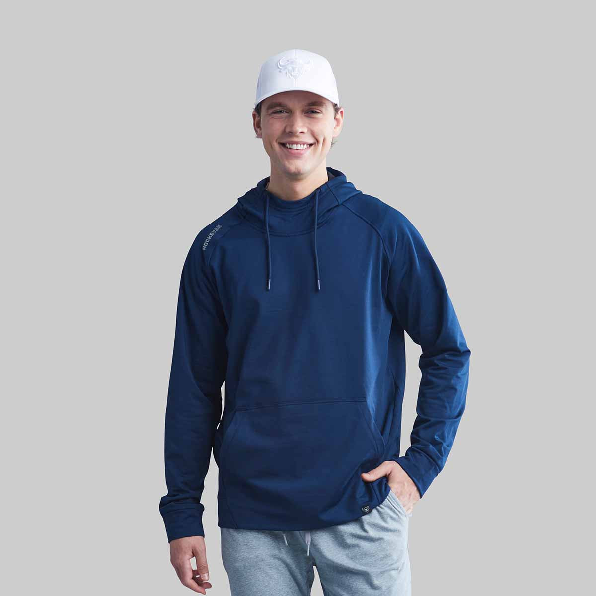 YOUTH NAVY PLAYMAKER HOODIE