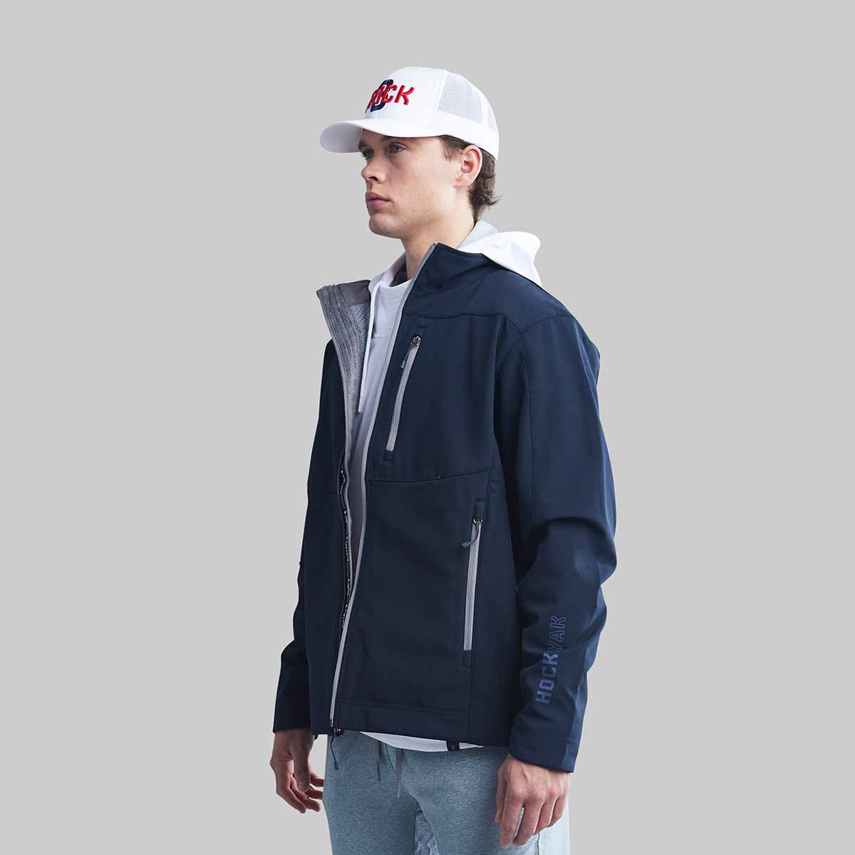 RINK SOFTSHELL NAVY JACKET